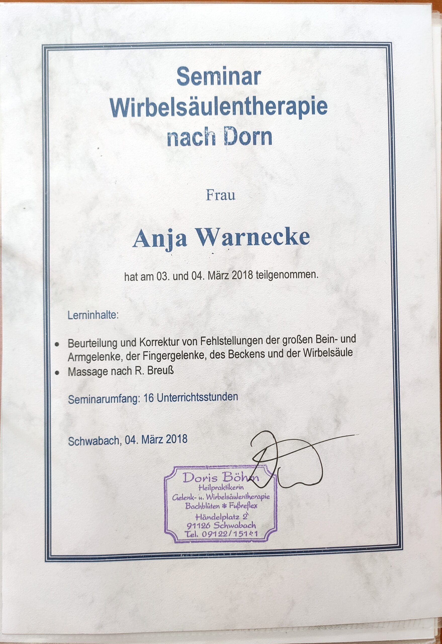 Beraterin doTERRA Deutschland Anja Warnecke